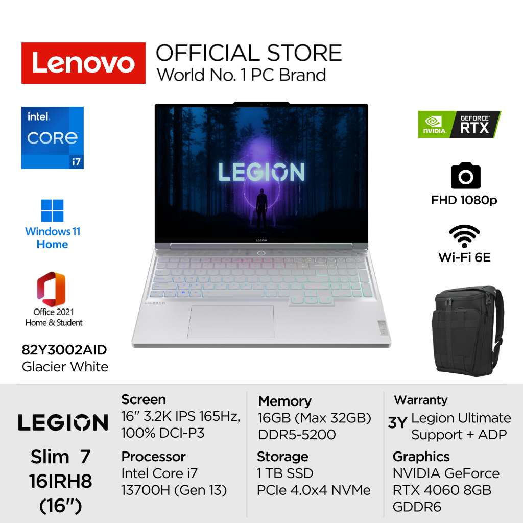 Tastiera Retroilluminata RGB Per Lenovo Legion S7 16IRH8 E Slim 7 16IRH8, Layout UK, Grigia