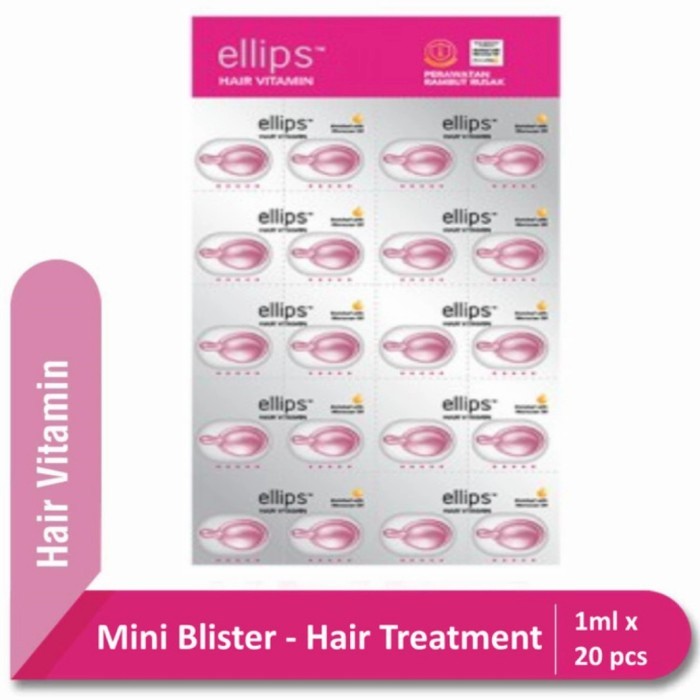 Jual Ellips Hair Vitamin Rambut Capsule isi 20 pc | Shopee Indonesia