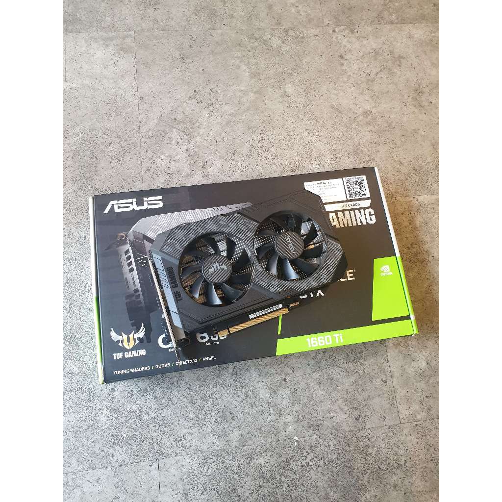Jual ASUS TUF GAMING GTX 1660 Ti OC 6GB GDDR6 NVIDIA VGA / 1660Ti 6GB ...