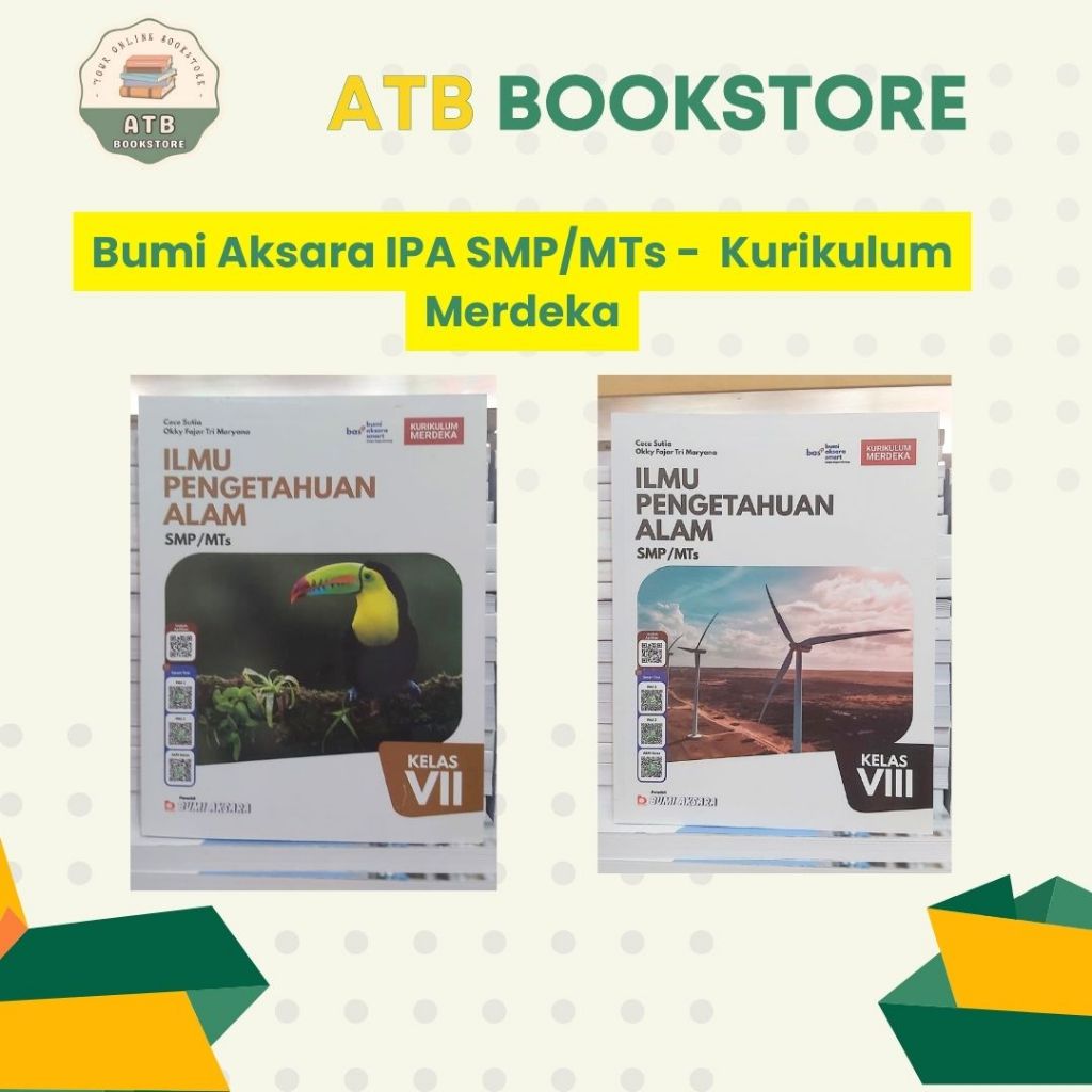 Jual Buku Ilmu Pengetahuan Alam (IPA) Kelas 7, 8, 9 SMP/MTS Kurikulum ...