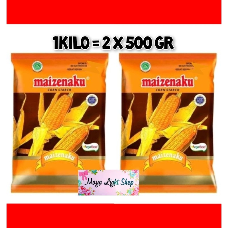 Jual Tepung Maizena Kg Kilo Maizenaku Original Packingan Asli Kilogram Kilo Maizena