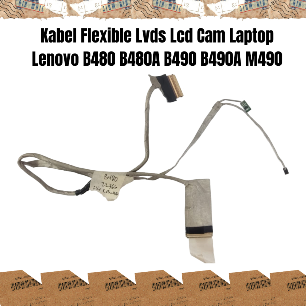 Jual Kabel Flexible Lvds Lcd Cam Laptop Lenovo B480 B480A B490 B490A ...