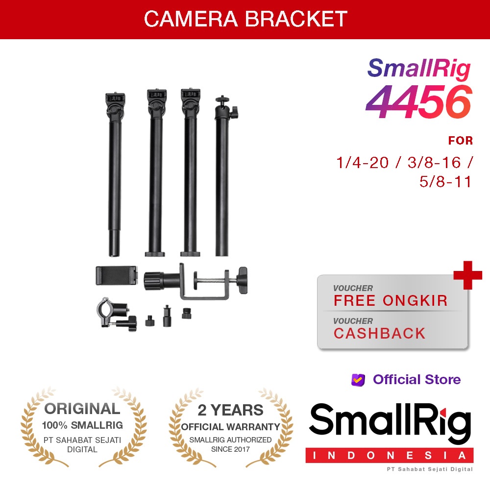 Jual SmallRig Live Desktop Camera Bracket DT-50 4456 | Shopee Indonesia