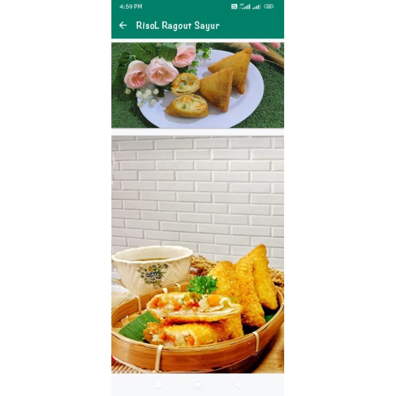 Jual Risol Rogout /rogut sayur (Frozen) | Shopee Indonesia