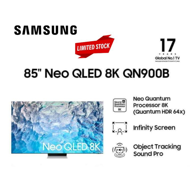 Jual Samsung Smart TV 85 inch Neo QLED 8K QN900B dengan Quantum Matrix ...