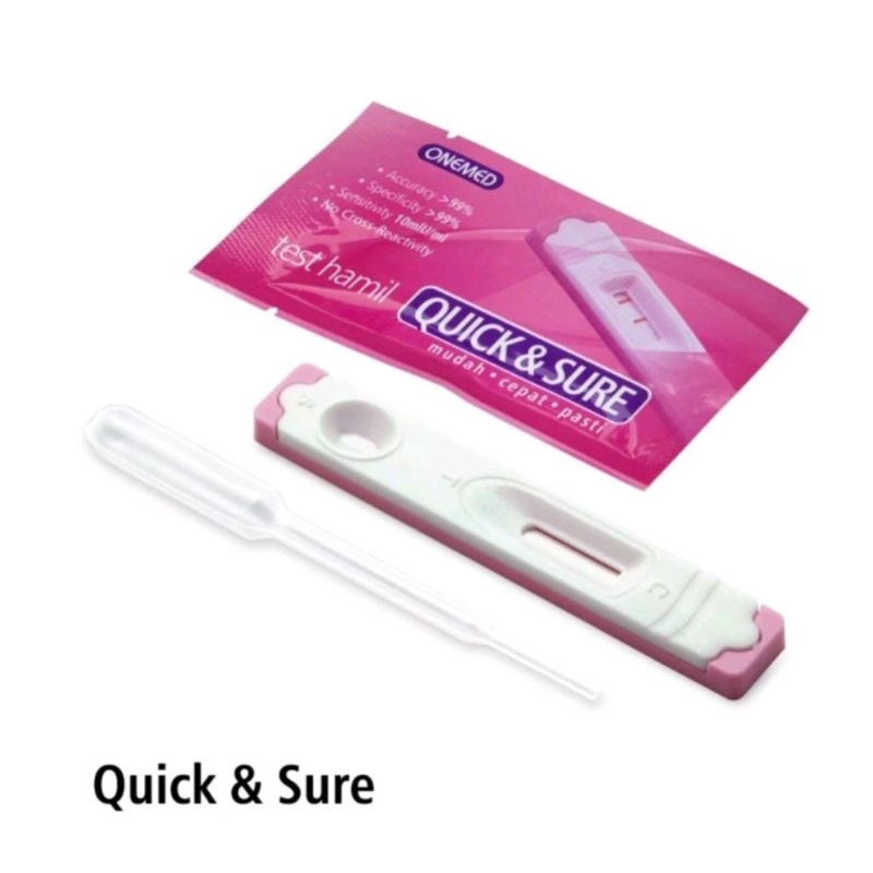 Jual Test Kehamilan Quick & Sure - Testpack quicksure -Tespek ...