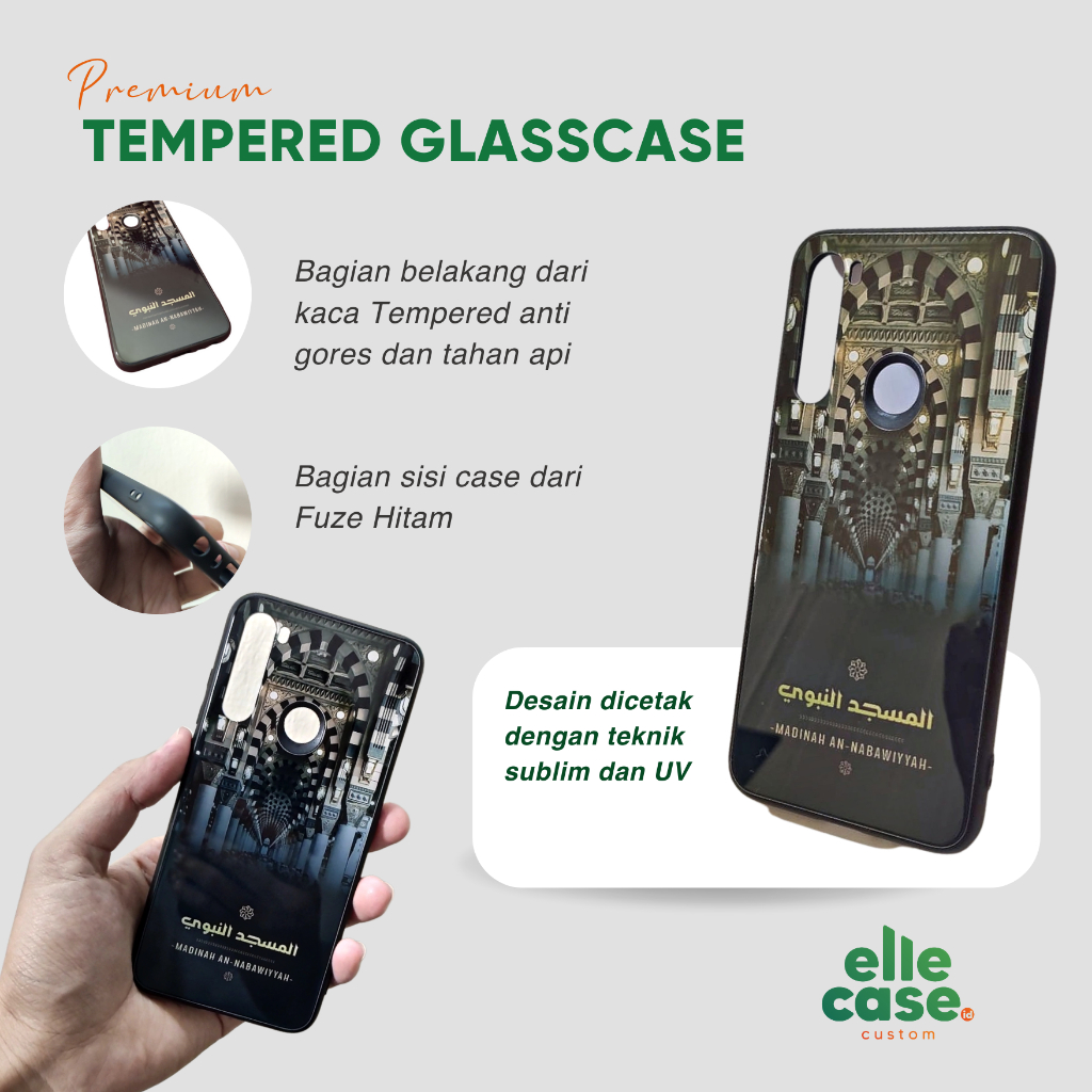 Jual Nabawi Red Carpet Haramain premium case for iPhone