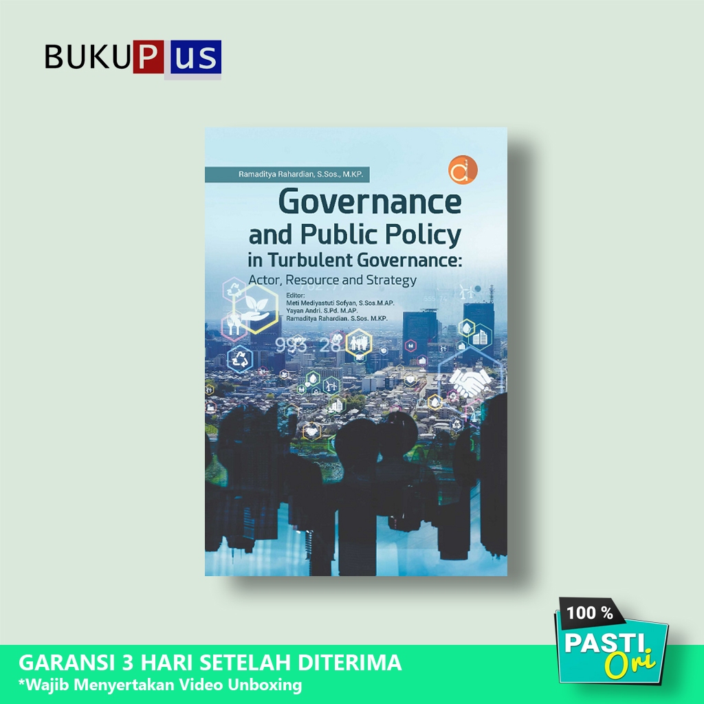 Jual Buku Governance and Public Policy in Turbulent Governance : Actor ...
