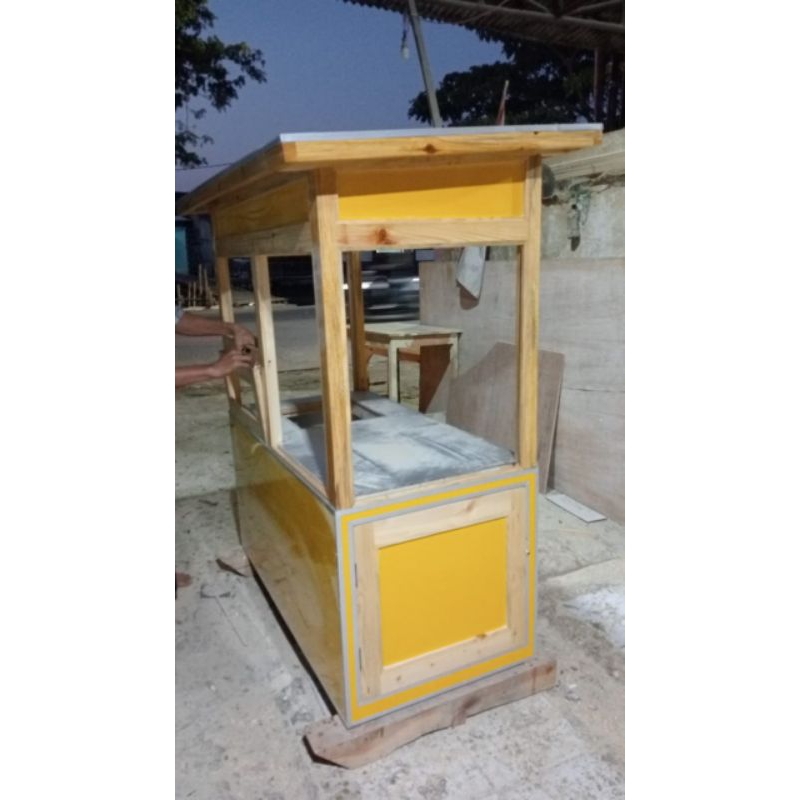 Jual gerobak roti bakar gerobak serba guna 120x60x180cm | Shopee Indonesia