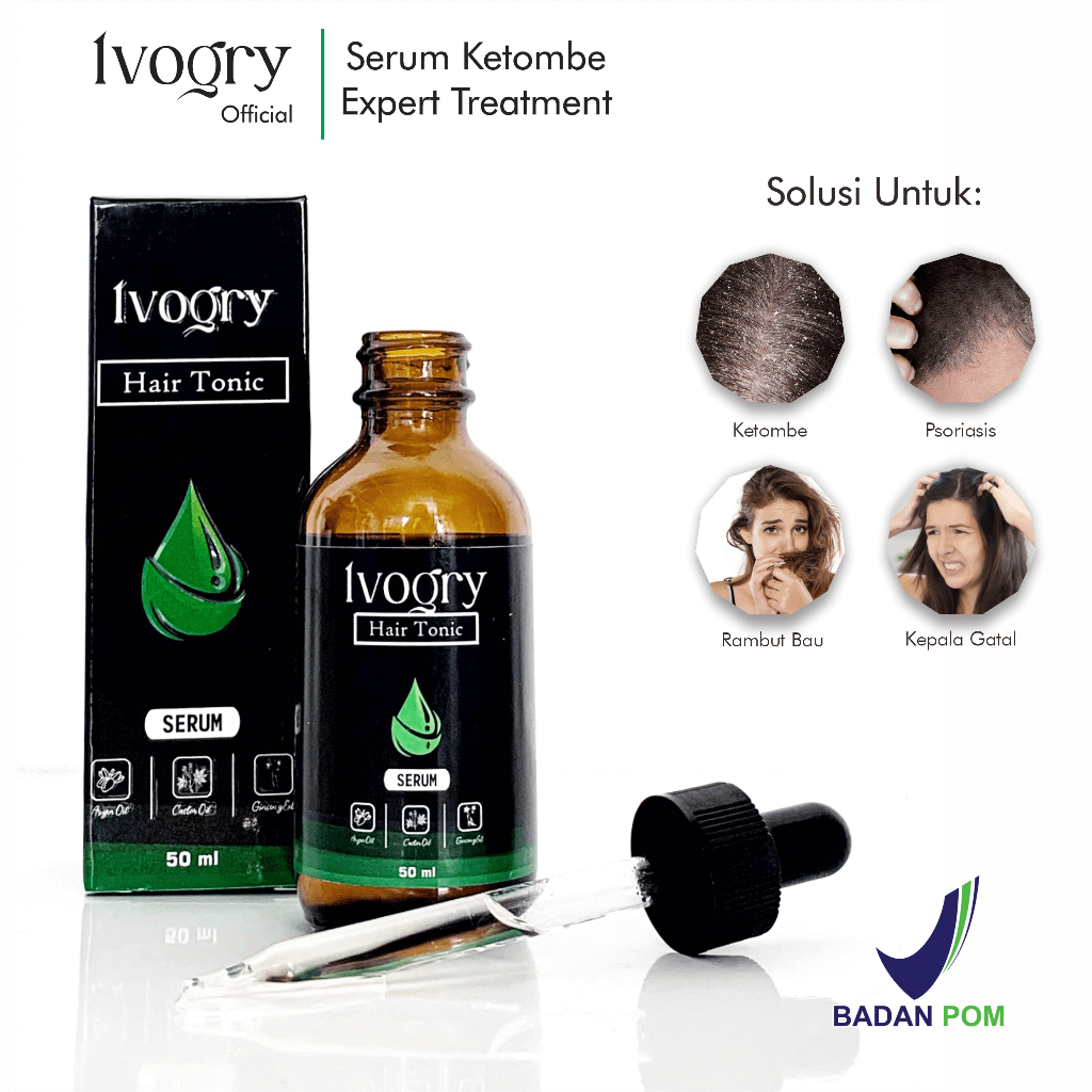 Ivogry Scalp Care – Serum Harian Kulit Kepala foto 3