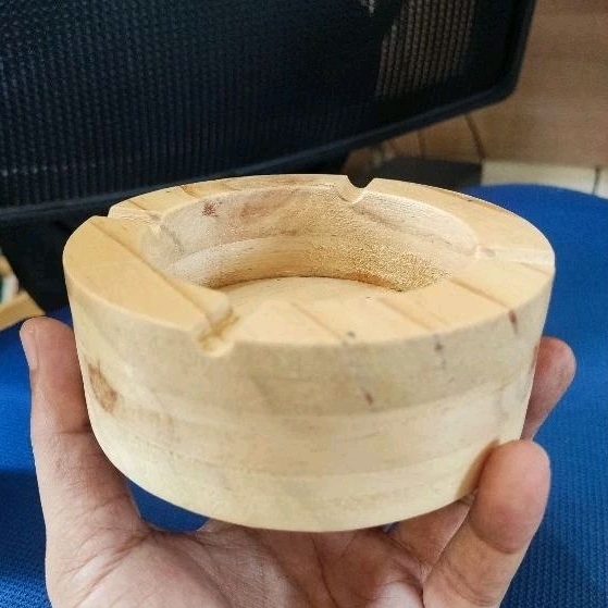 Asbak Kafe Wooden Ashtray