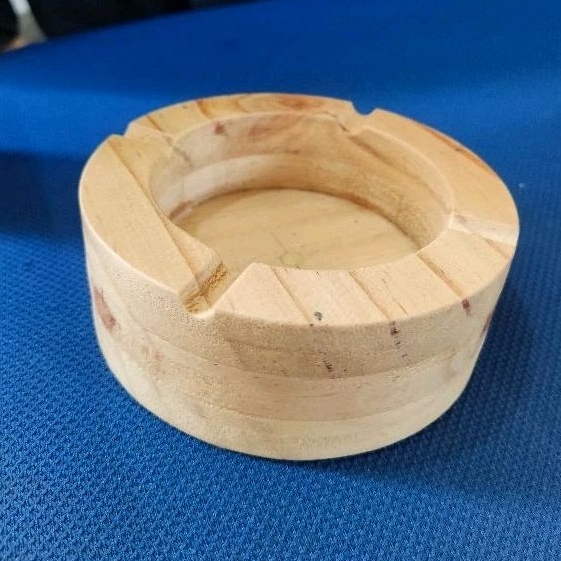 Asbak Kafe Wooden Ashtray