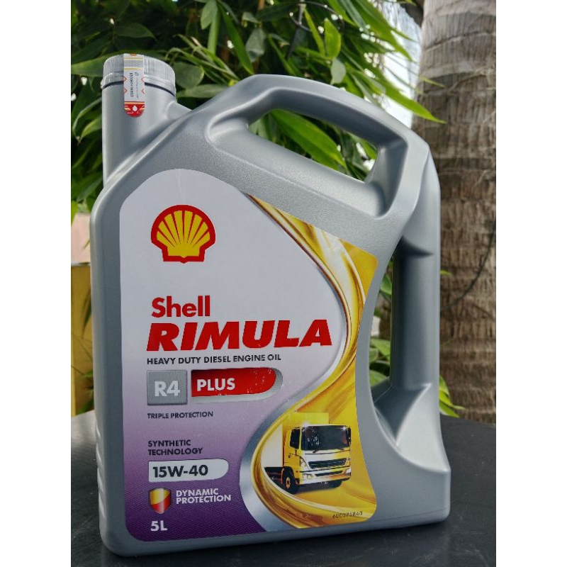 Jual SHELL RIMULA R4 PLUS 15W-40 5L - Oli mesin diesel | Shopee Indonesia