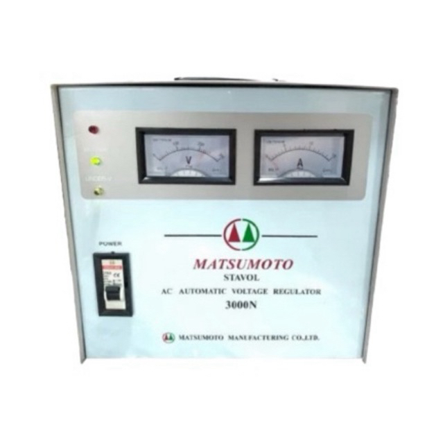 Jual Stabilizer 3000 Watt Matsumoto Stavol 3000N 3000 N / 3000Va 3KVA