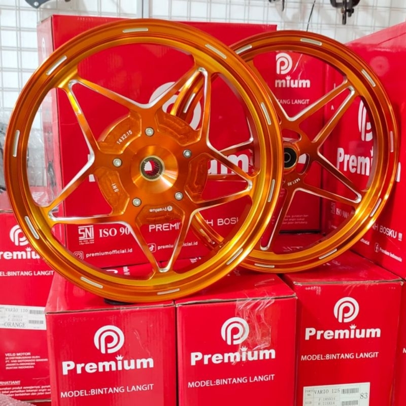 Jual VELG PREMIUM BINTANG V2 GEN2 / BEAT / SCOOPY / VARIO110 / VELG