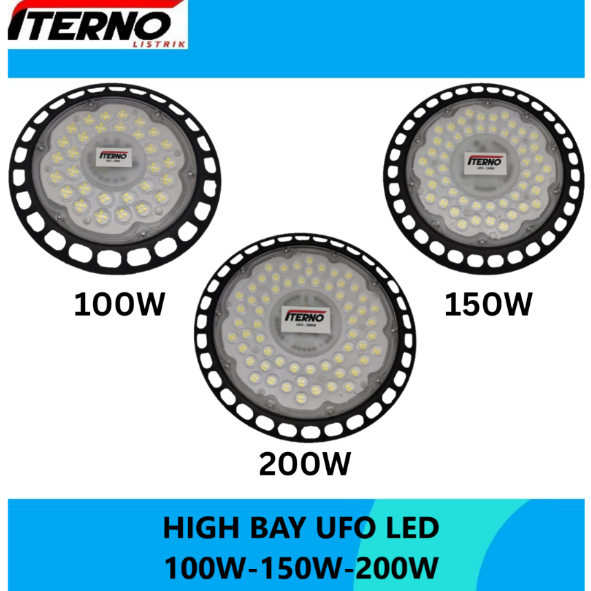 150Lm/w 50w 100w 150w 160w 200w 240w 300 Watt UFO depo fabrika Highbay endüstriy