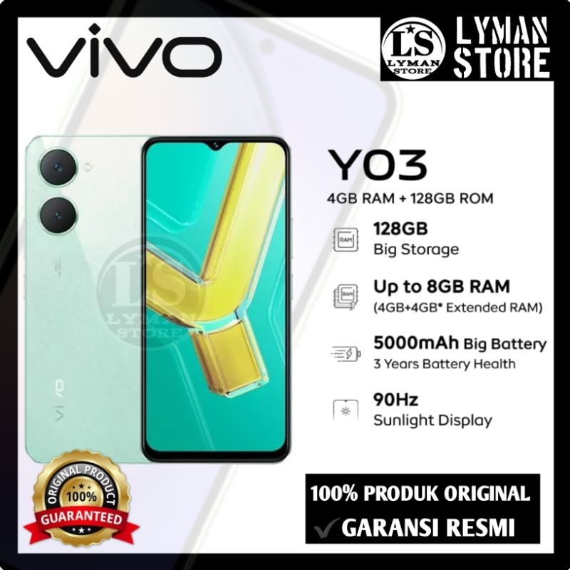 Jual Vivo Y03 Ram Terlengkap & Harga Terbaru Juli 2026 | Shopee Indonesia