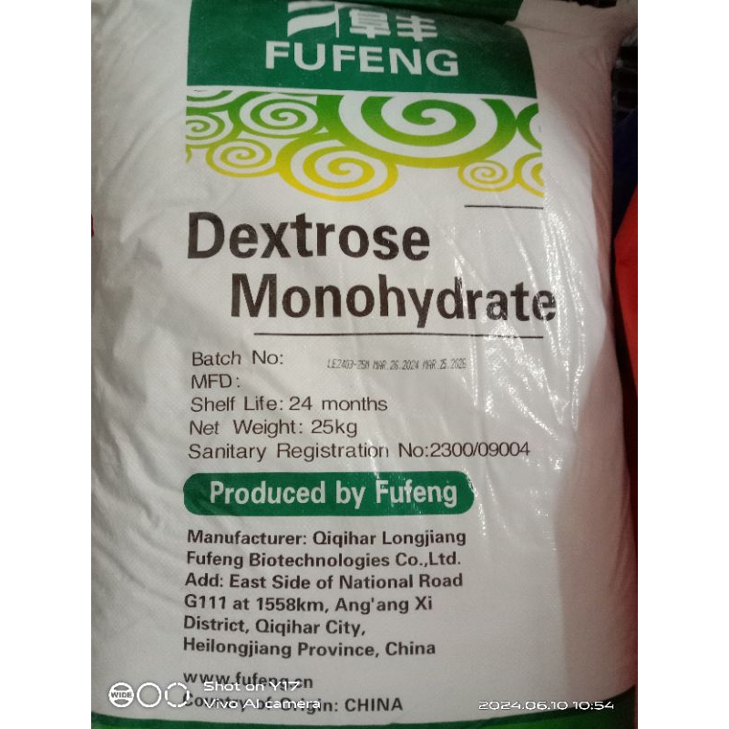 Jual dextrose monohydrate fufeng/gula dingin/gula donut | Shopee Indonesia