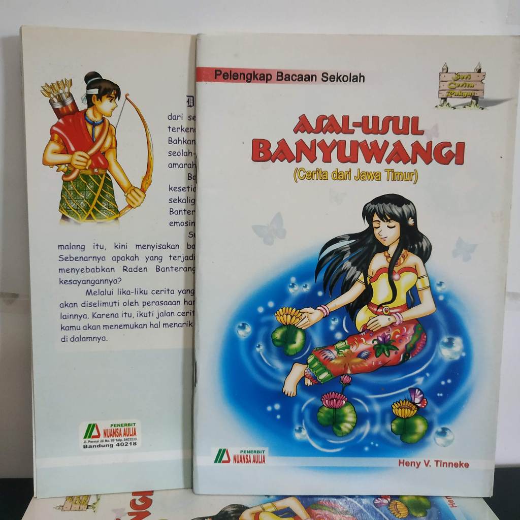 Jual Buku Cerita Asal Usul Banyuwangi (pelengkap Bacaan Sekolah 