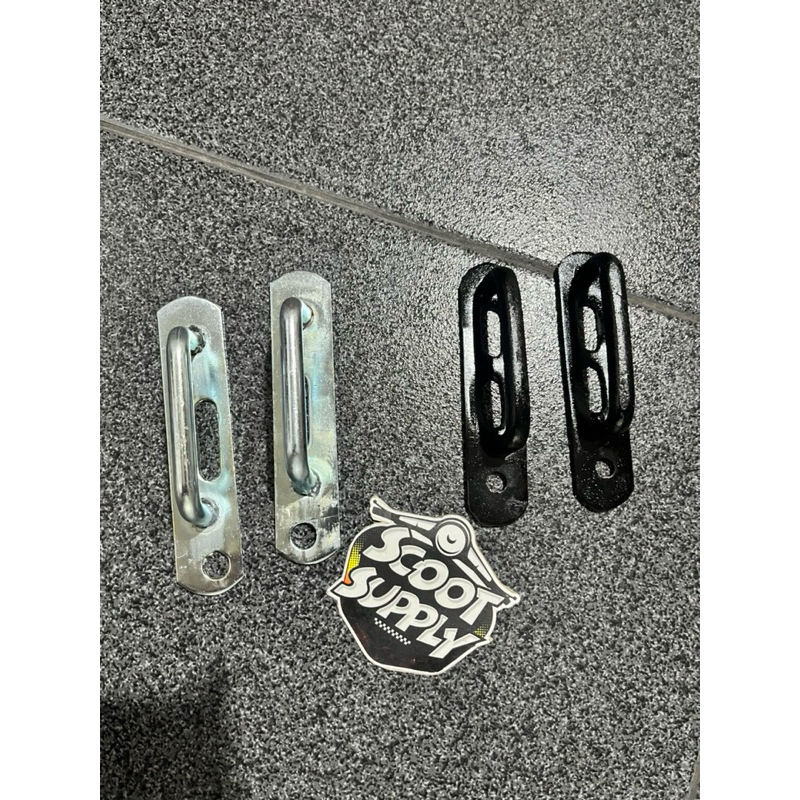 Jual Besi Trap Dor Lantai Penahan Lantai Chrome Hitam Vespa Super ...