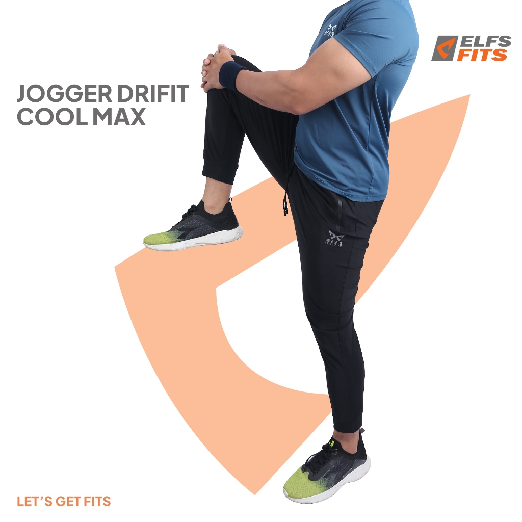 Jual ELFS FITS Sportswear Cool Max Jogger Ultra Stretch | Shopee Indonesia