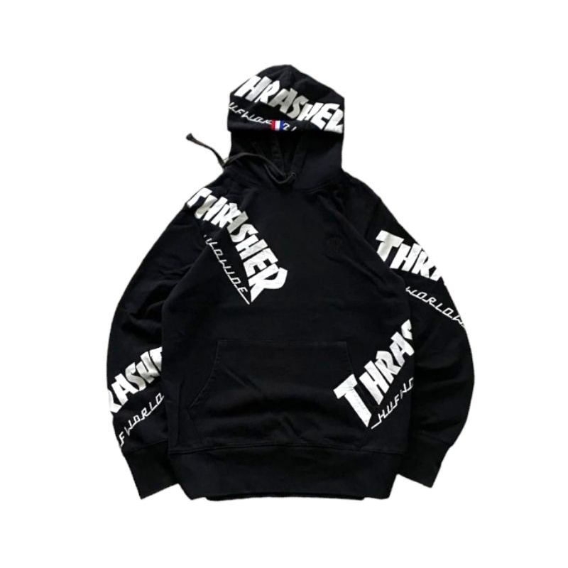 Hoodie huf x thrasher hotsell