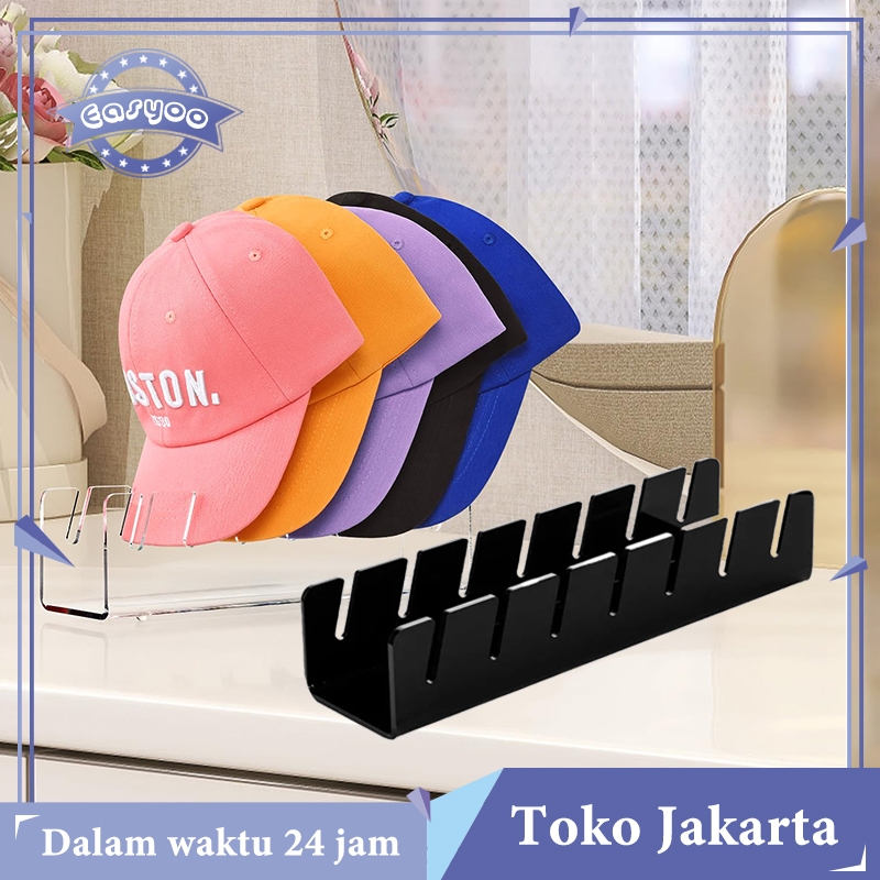 Jual Tempat Organizer Topi Rak Topi Gantung Aesthetic Rak Display Topi ...