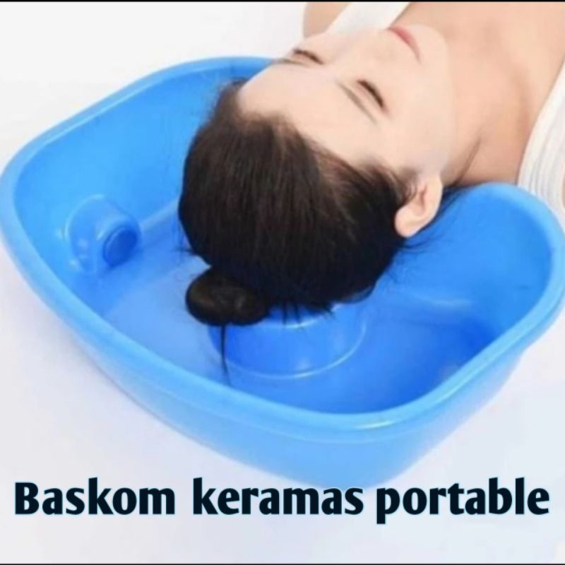 Jual Bak baskom keramas portable cuci rambut orang sakit lansia di ...