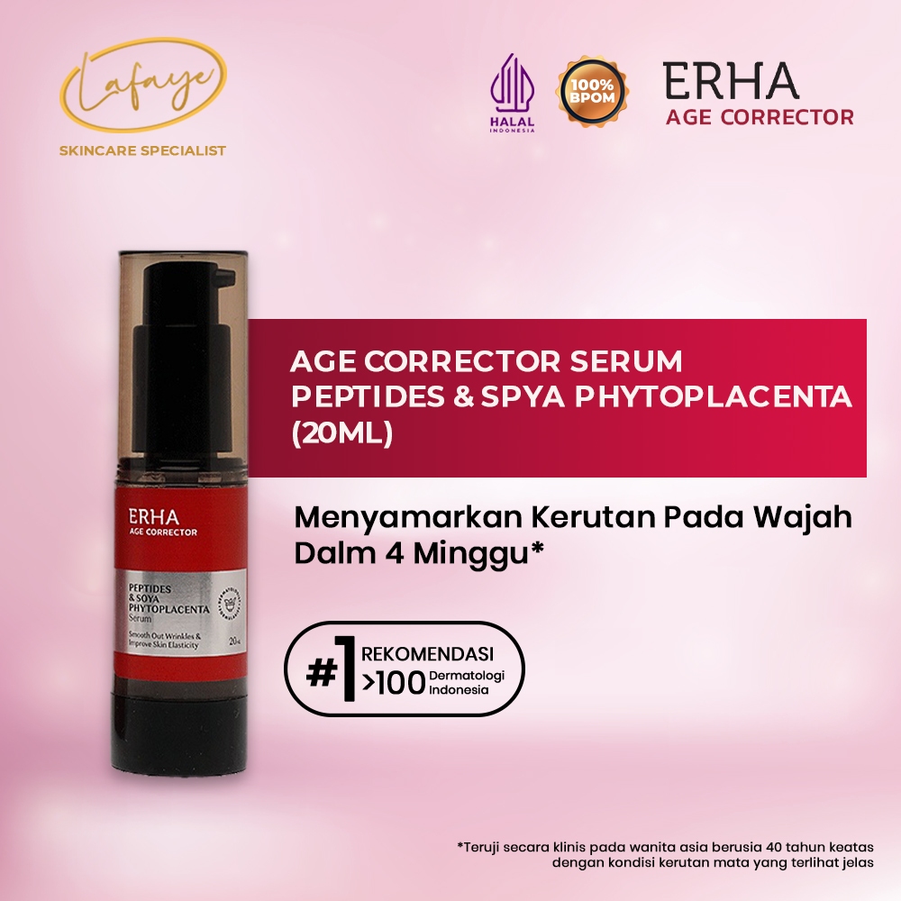 Jual Erha Age Corrector Day Night Cream Serum Essence Facial Wash Neck