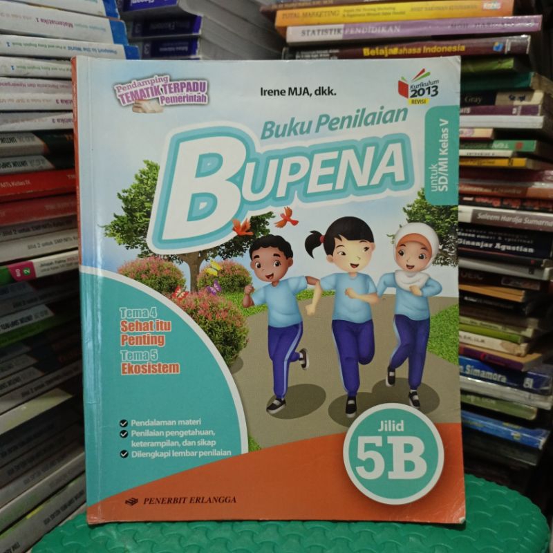Jual Buku BUPENA Buku Penilaian Jilid 5B Kelas 5 V SD MI Penerbit ...