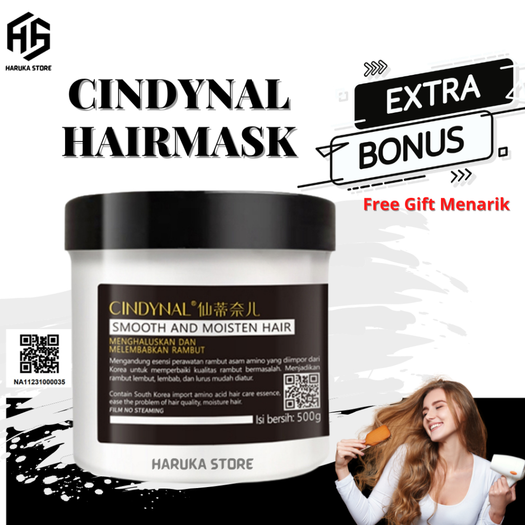 Jual [BPOM]Cindynal Hair Mask Treatmen Masker Rambut Kering dan ...