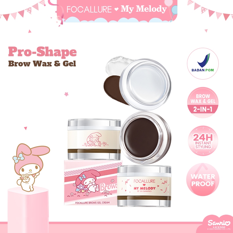 Jual Focallure X Sanrio Pro Shade Eyebrow Cream Gel In