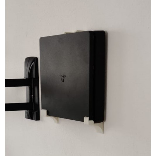 Supporto A Parete Per PS4 Slim - GB Designs - Staffa Di Montaggio Bicolore