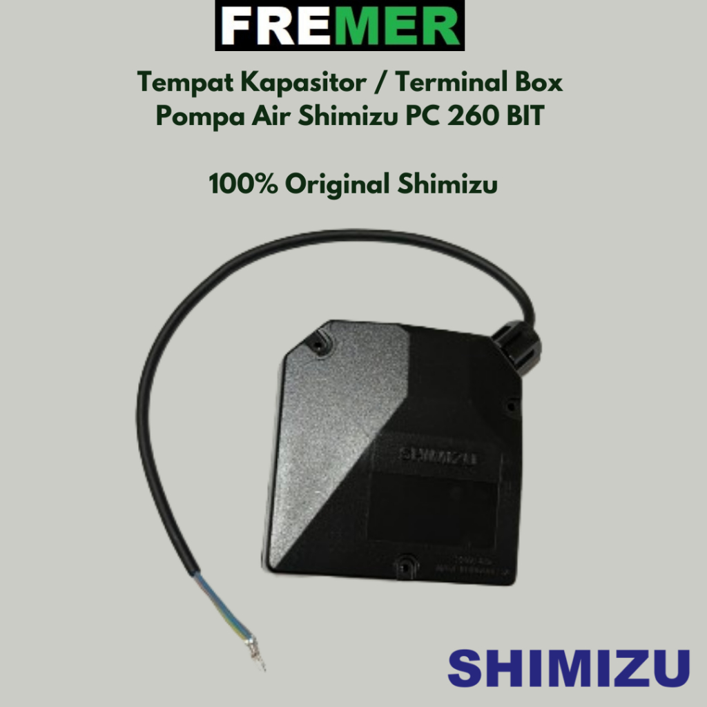 Jual Tempat Kapasitor / Terminal Box Pompa Air SHIMIZU PC 260 BIT ...