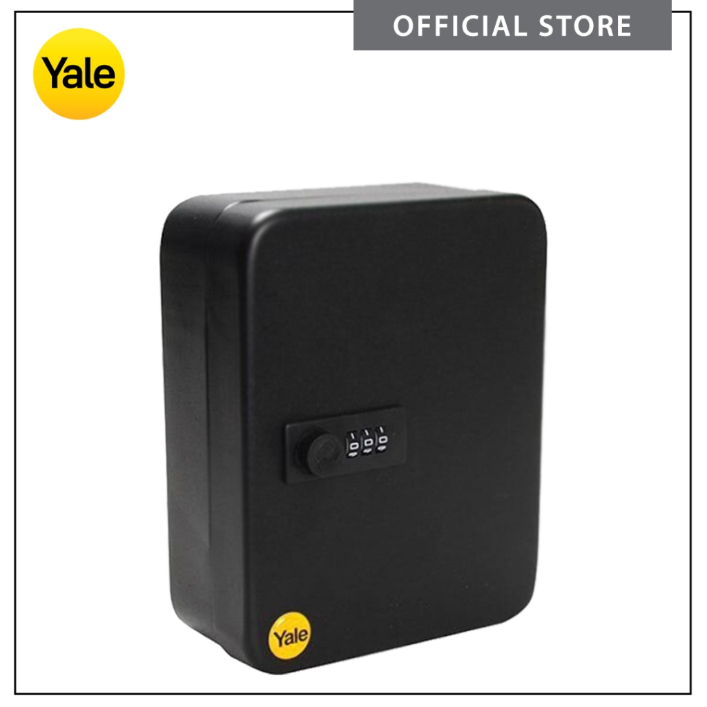 Jual YALE Kotak Kunci YKB/540/CB2 Hitam – Key Box 46 Slot Dinding ...