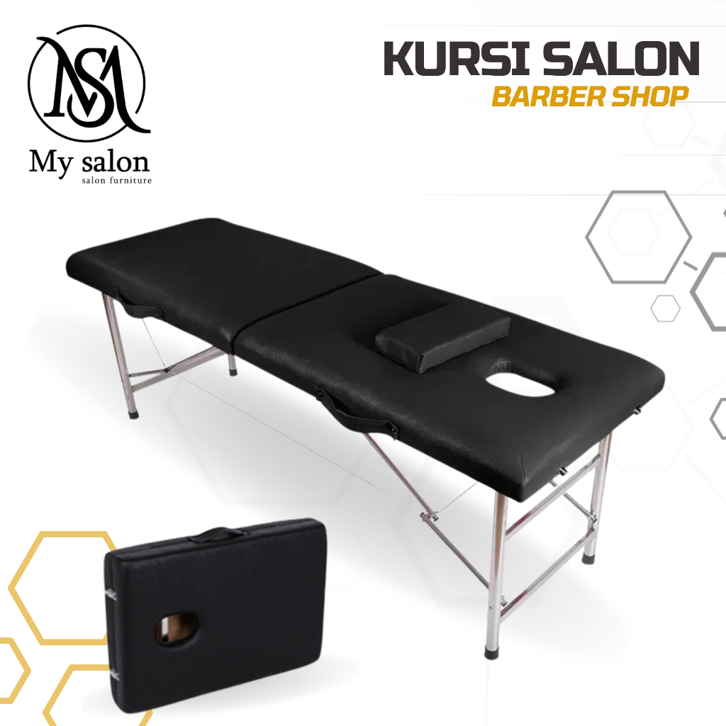Ranjang bed Facial eyelash kasur massage therapy pijat portable lipat Salon  Furniture