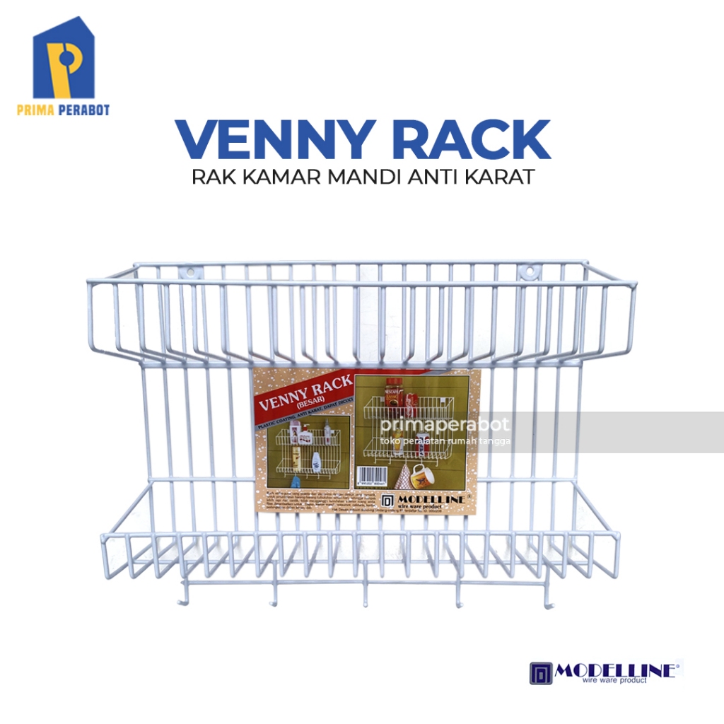 Jual Rak Dapur Rak Bumbu Rak Serbaguna Modelline Anti Karat Venny Rack ...