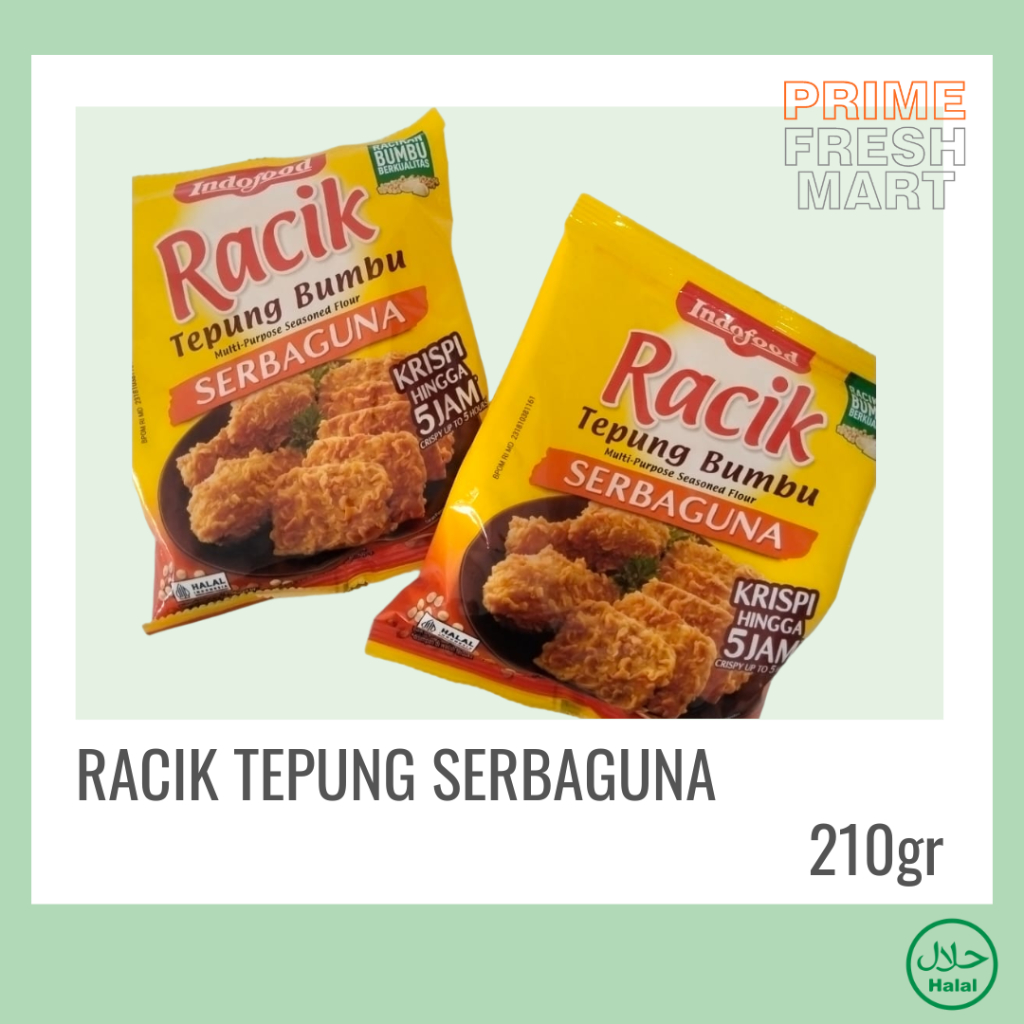 Jual Indofood Racik Tepung Bumbu Serbaguna Kemasan 210gr | Shopee Indonesia