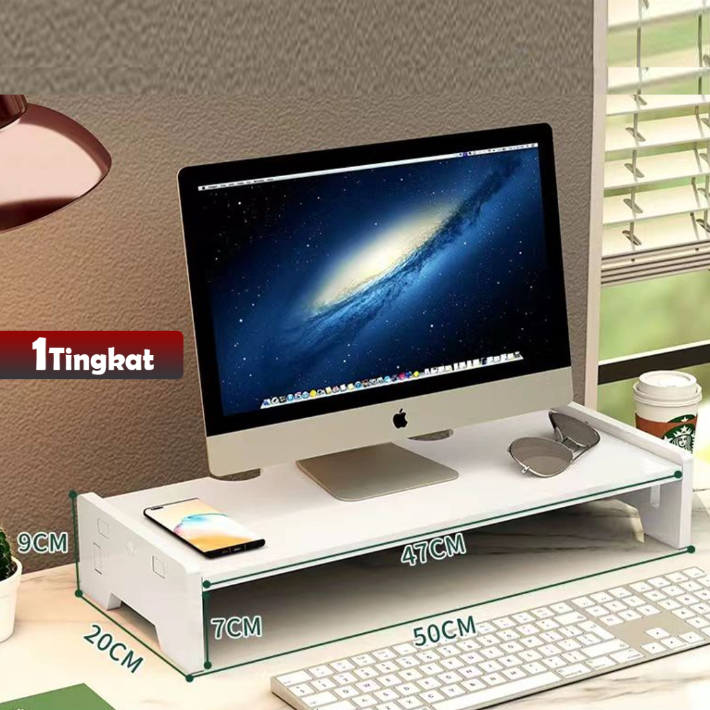 Jual YOSINOGAWA - Braket baki rak penyimpanan pengatur keyboard desktop ...