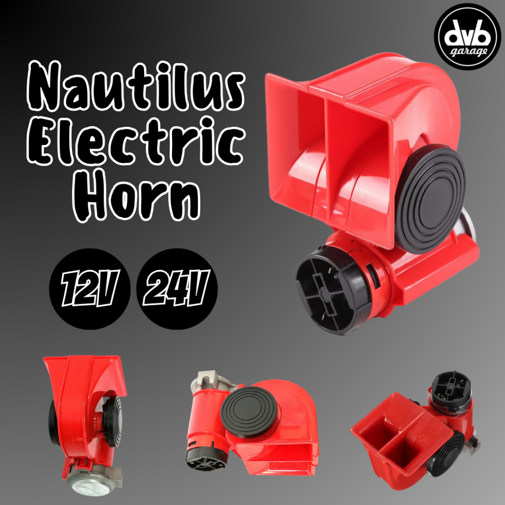 Jual Klakson Nautilus Electric Horn V V Kapal Truk Mobil Motor Universal Shopee Indonesia