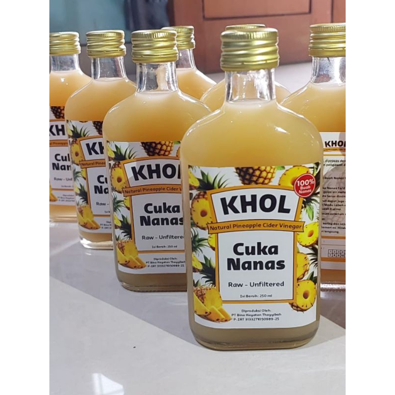 Jual CUKA NANAS ORIGINAL 100% ISI 250ml BUKAN CUKA APEL | Shopee Indonesia