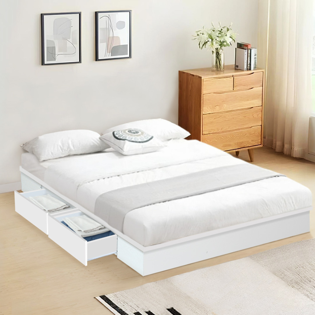 Jual Ranjang Dipan Kayu Rangka Tempat Tidur Divan Modern Minimalis IOWA ...