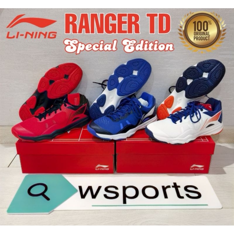 Jual [Boleh Tukar Ukuran] Sepatu Badminton LiNing Ranger TD Special ...