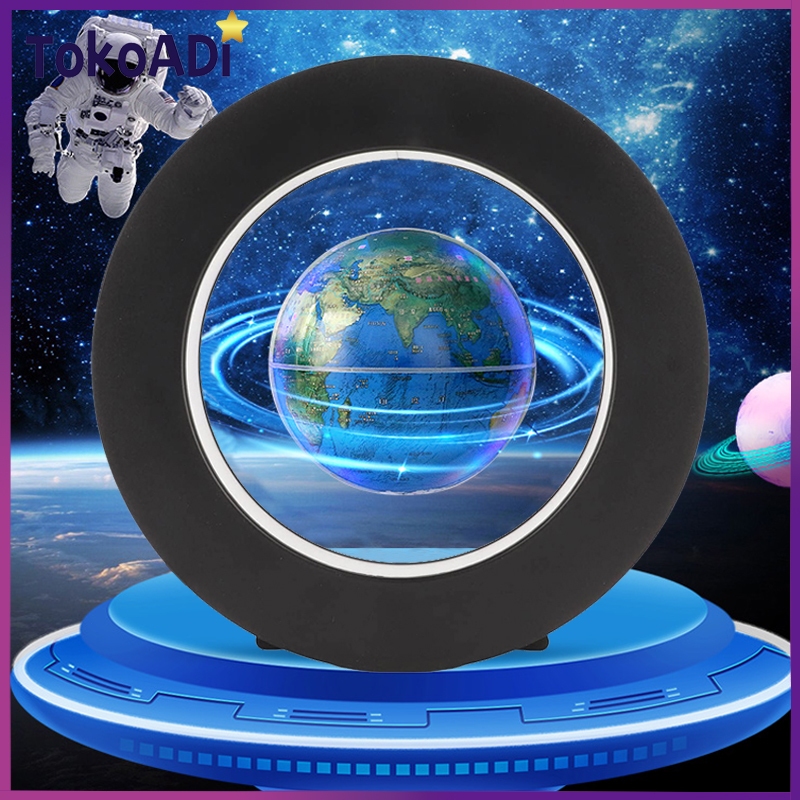 Jual Floating Globe With Led Earth Bola Dunia Melayang Magnetic ...