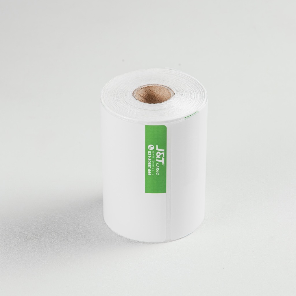 Jual Kertas Thermal Label J&T Cargo 1 Roll isi 300pcs 100x100mm JNT ...