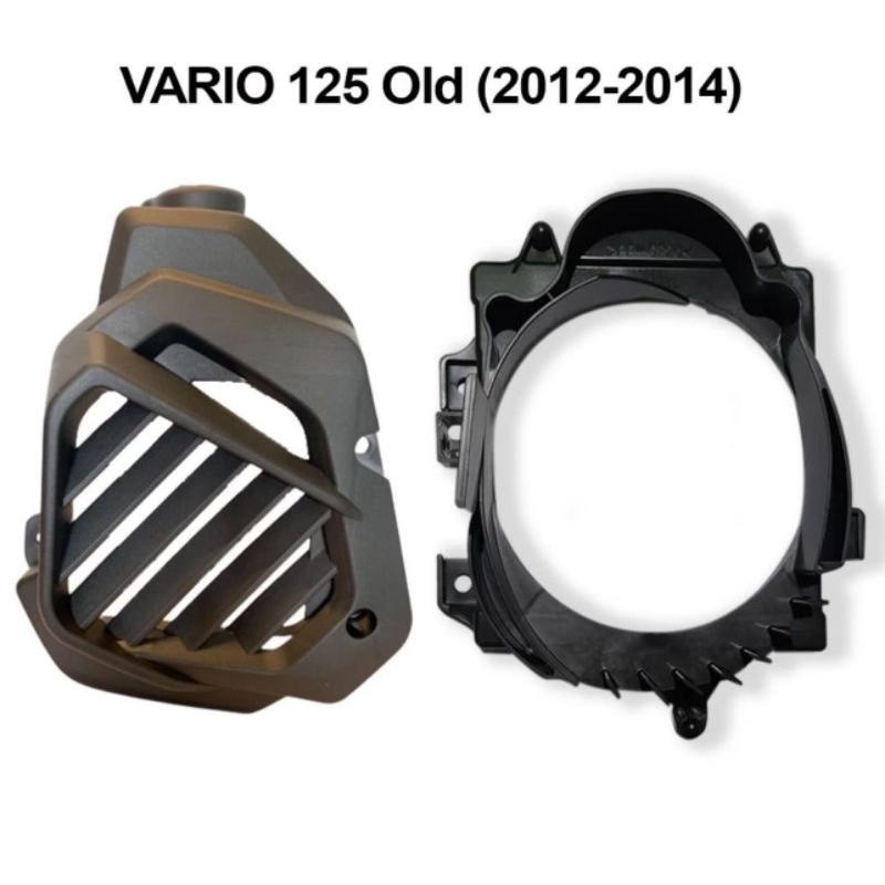 Jual Dudukan Radiator + Cover Tutup Radiator Vario 125 FI, ESP, OLD ...