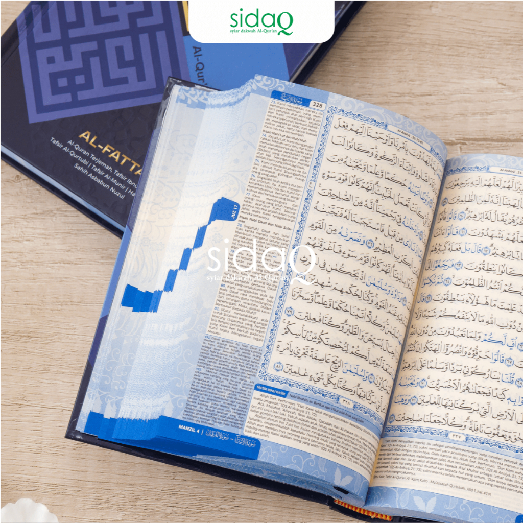 Jual SIDAQ Alquran Terjemahan Kecil Ukuran A6 dengan Asbabun Nuzul ...