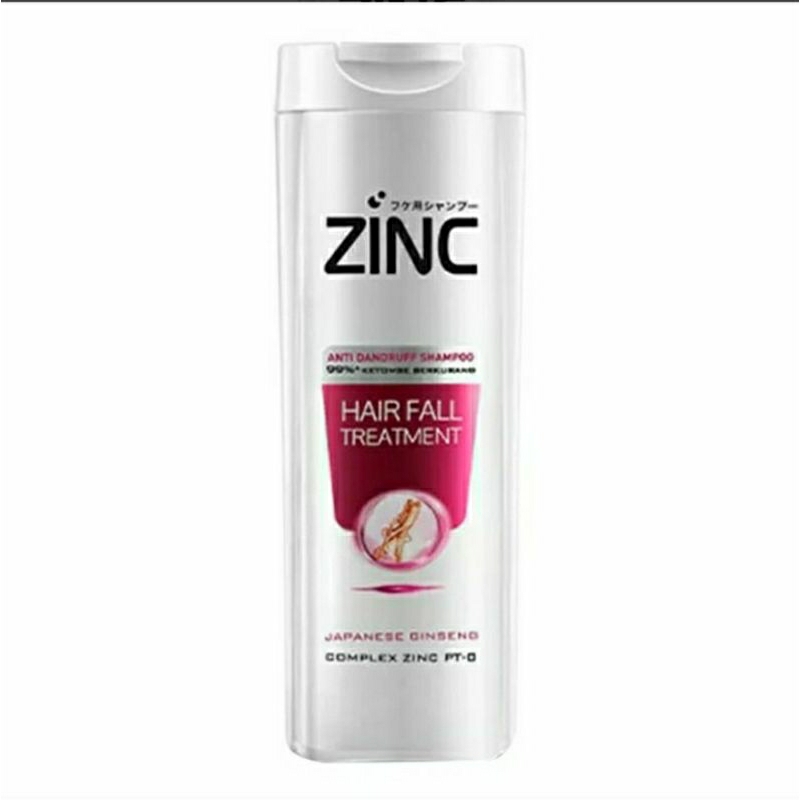Jual Zinc Sampo Perawatan Rambut Rontok Japanese Ginseng Botol 340 ml ...