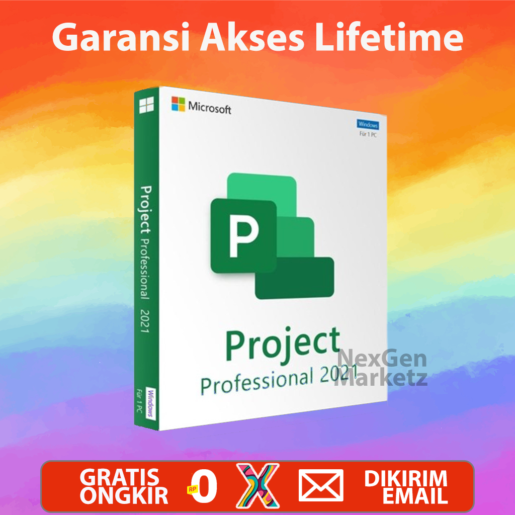 Jual Ms Project 2021 - Lisensi Key Retail Original | Shopee Indonesia