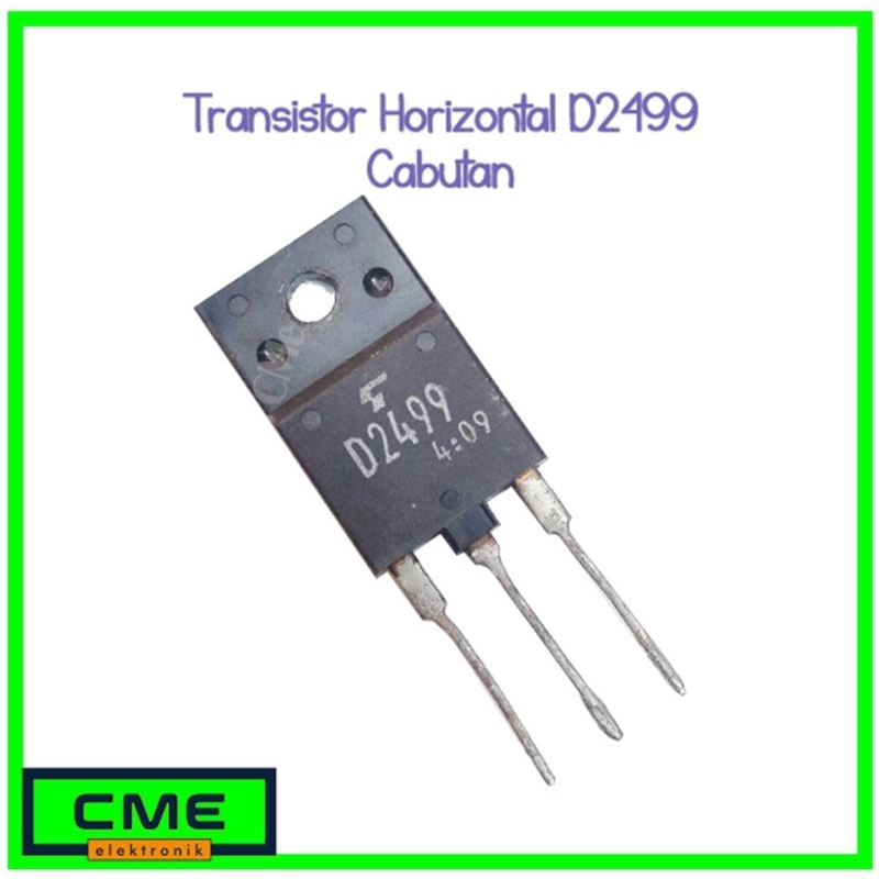 Jual Transistor Horizontal D2499 Tr Horisontal Cabutan Copotan ORI ...